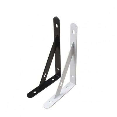 Custom Powder Coated L-shape Right Angle Shelf Bracket Wall Triangle Brackets Wall Mount Bracket